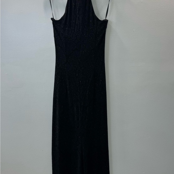 Jessica mc Clintock  size 5 Elegant Black Halter Dress - Picture 3 of 5